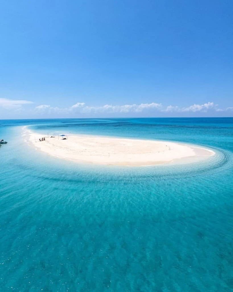 Escursione Nakupenda Zanzibar: sandbank nelle acque turchesi