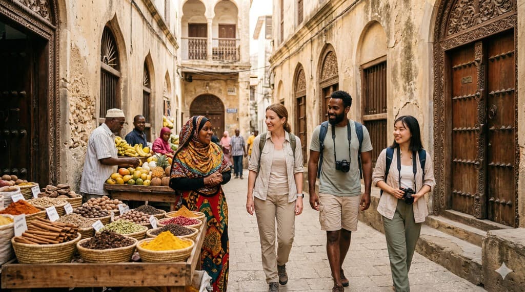 Tour Stone Town Zanzibar: vicoli e spezie, patrimonio UNESCO