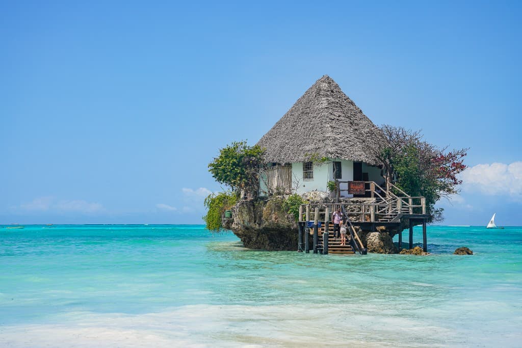 Tour Sud Zanzibar: The Rock sul mare